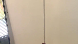 Custom Request - Stripdance Red Gym Booty Shorts & Black Fitness Bra