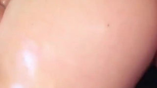 Petite teen gets her fat ass fondled and worshiped