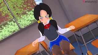Android 18 Enters College to Continue Fucking Gohan - Dragon Ball Zex Series