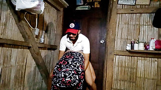 My stepbrother trying to fuck me intensely like a porn master at a best friends party