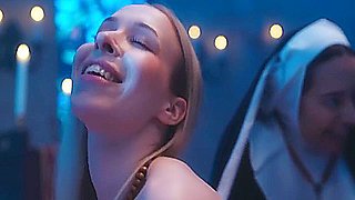 Corrupted Convent Riding - Kyoko Shelena Futa Sex - Nata Gold