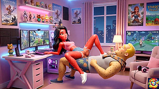 Gamer Room Late Night Romance - Ai Hentai Asmr