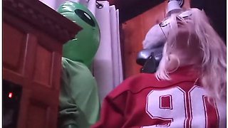 Fucking Myself Standing Up In Red Sweater