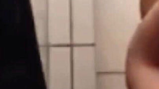 Fucking a Co-worker in the Bathroom