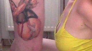 Yellow Dress & Hungry Throat: Karla’s CFNM Blowjob, Tit-cum Worship & Pounded Face