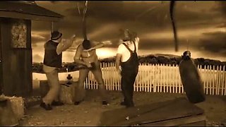 Wizard of Oz Parody Part 1 - Maddy Oreilly & Nina Hartley Fuck the Scarecrow & Lion - Blowjob & Fingering Fantasy