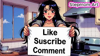 JOI Stepmom Spicy Ktichen - Come with me 100% You'll cum - Dirty Talk