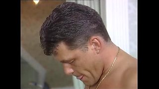 German Vintage Anal Blowjob with Giant Cock Cumshot