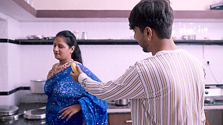 Indian aunty scared after seeing big dick full hindi audio