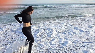 Extremely Boot Passion! Outdoor Beach and Car