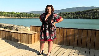 Big assed busty tit fuck and blowjob