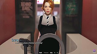 3d Animated, 3d Hentai And Hentai 3d - Giving Me Blowjob While Watching A Movie Animated Porn - Life In Santa County