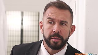 Im fucking the bride to calm her nerves