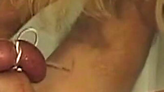 Blonde Nurse Pegs Her Restrained Patient Deep