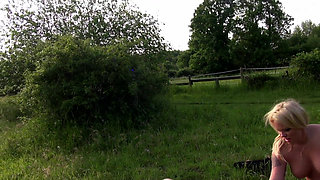 Sexy tattooed MILF smashed indoor and outdoor