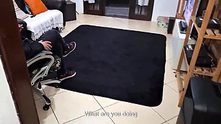 Take off your clothes, I'm going to stick my tongue in your butt-hole.