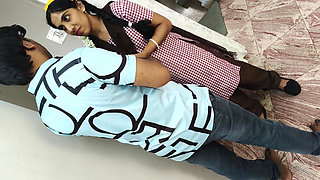 College Students Having Affair in Extra Class