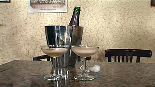 Busty Lesbian MILFs Stuff Bottle Deep for Intense Pleasure