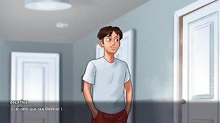 My Stepmom's Hot Car Kisses - Summer Time Saga Hentai Fuck