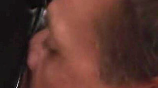 Sweet latex blonde babe fucked from her horny fucker