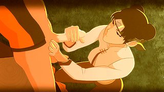 Naruto hentai tenten, big boobs, gaming