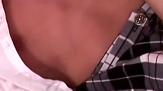 Horny teens fuck each other with a strap-on