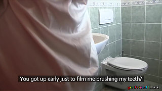 Girlfriends XXX - Sexy Euro Keira & Nikky Chat About Nails & Relationships Before Pussy Licking Indoors