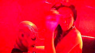 Submissive Chained Cum Slut Fucked And Double Penetrated By Two Demons - Dungeon Threesome