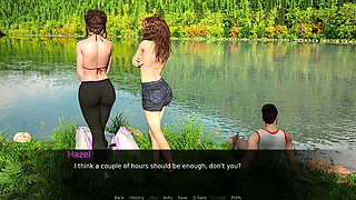 Nursing Back To Pleasure: Two Smoking Hot Girls In Bikini By The Lake-Ep16