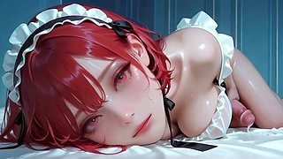 Hermaphroditism like you've never seen before. 4 AI-generated dolls in one compilation