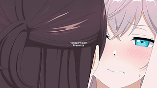 Alya and Yuki Home Alone And Playing With Her Pussy ( Parody XXX )