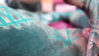 Pink Corset Anal Slut Steel Toy Deep Fucking & Magic Wand Squirting Orgasm