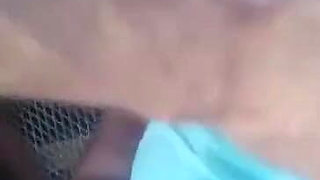 Playing with Her Breasts in an Old Tool Shed Between Caresses and Passion in an Intimate and Rustic Space