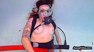 Scuba Stripping for Pleasure