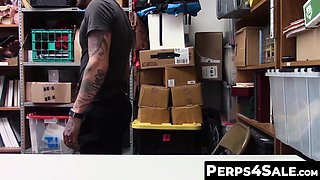 Perps4Sale.com - Stealing Tatted Muscle jock Gets his Ass Pummeled with BBC