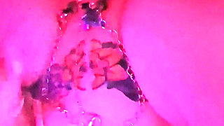 Chained Swollen Pussy Fucked Deep by a Huge Cock