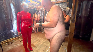 Part 1:- Boo-boo gets shaved and humiliated!