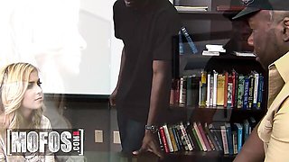 Small tits xxx with bouncy Abigale Johnson and Johnson from Mofos