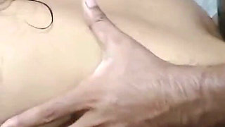 Wife to the Hotel Bathroom and Fucked Husband Friend