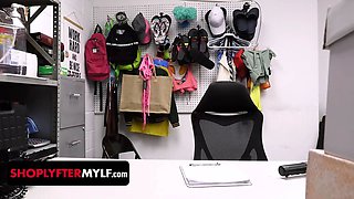 Thinking she\u2019ll be able to get away lightly, molly shoplifts from a local clothing shop