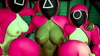 The extra secret game in squid games involves fucking