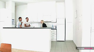 Innocent Keni and Lauro's milf sex