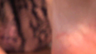 Long Green Toenails Nylon Foot Domination - Blonde MILF Footjob