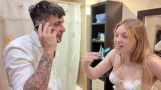 Le met 7 minutos seguidos sin sacar mira cmo termina temblando mi esposa en