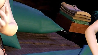 The Big Hook Double-flying Gangbang Two Contrasting Little Sluts