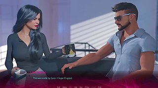 Christine's Secret Crush on David - Hot Wife Cheats with Big Cock Boss in HD