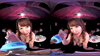 POV VR porn in 4k - amateur hardcore with Busty Asian Japanese with Puffy nipples