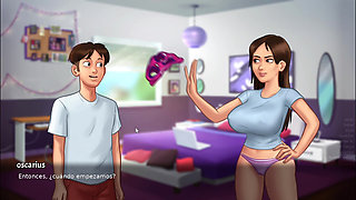 The teacher offers me to have sex with her - summertime saga