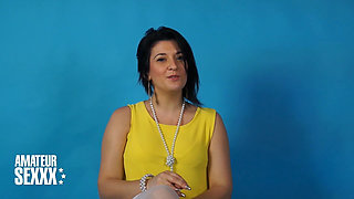 Big Tits Italian MILF Rough Anal Fuck Before Dinner