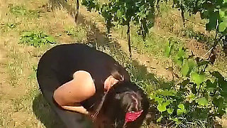 The Biggest Slut in Alsace Shows Her Ass in the Street C in Front of Passers-by